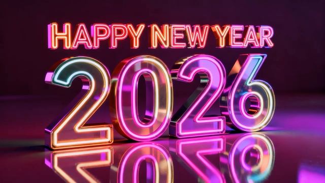 С Новым 2026 годом! Новогодние Футажи для Творчества