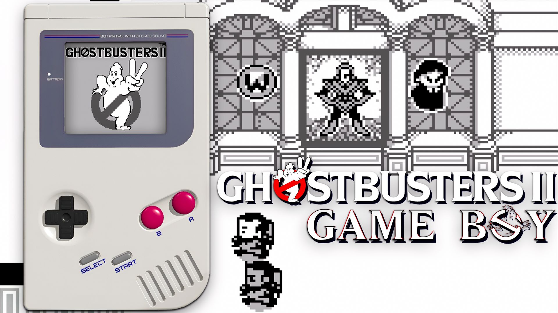 ОХОТНИКИ ЗА ПРИВЕДЕНИЯМИ 2 на Game Boy — Нью-Йорк в ОПАСНОСТИ