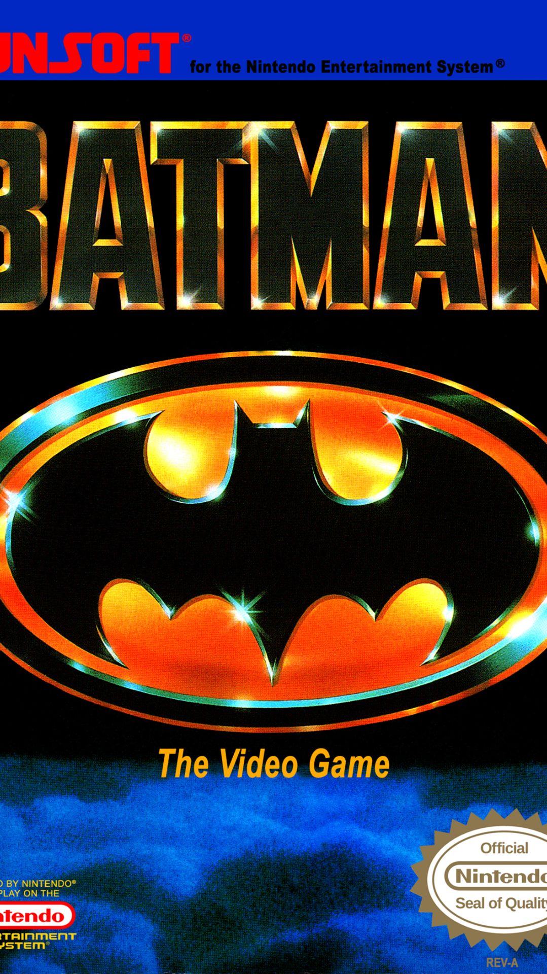 Второй уровень Batman Dendy