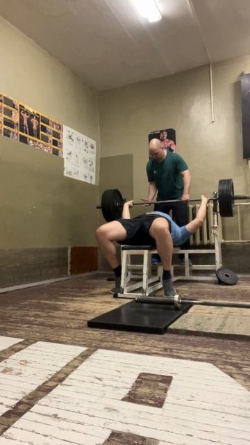 Пауэрлифтинг Жим Лежа 110/1