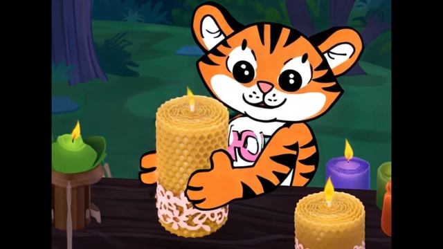 Мастер-класс "Свечи из вощины"