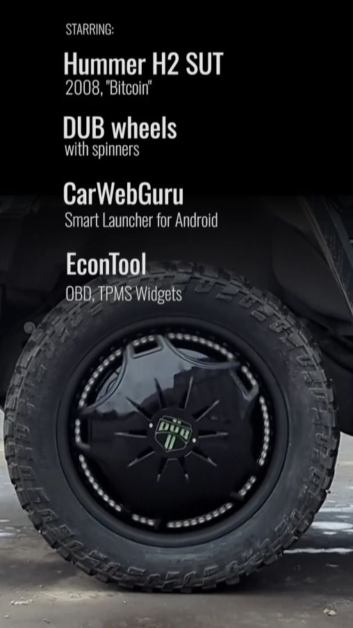 Hummer, Диски, Спинеры , TPMS