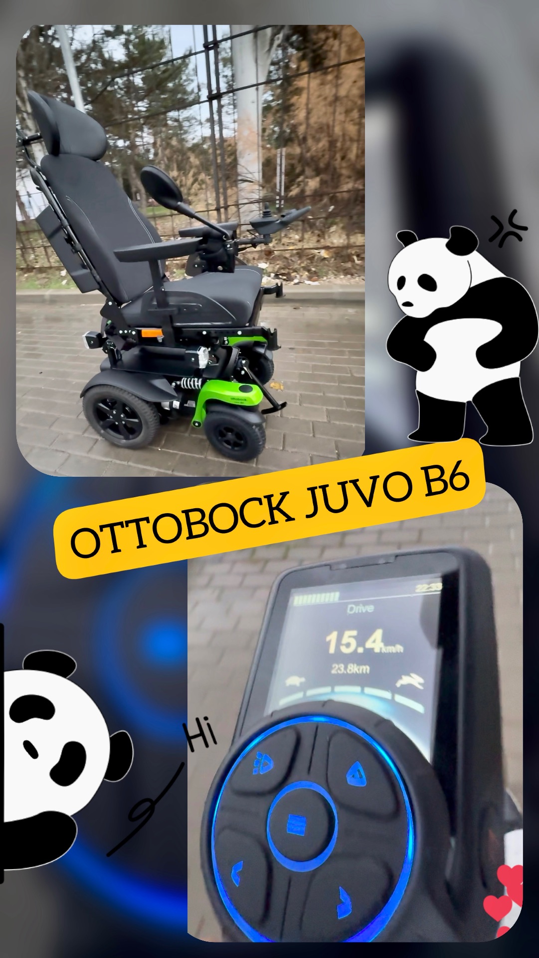 Не для слабонервных😱 разгон OTTOBOCK B6 до 15,4 км/ч♿️
