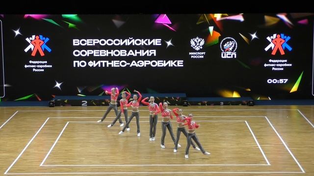 Группа Легенда г. Челябинск. Аэробика 11-13 лет. Финал. 04.12.25