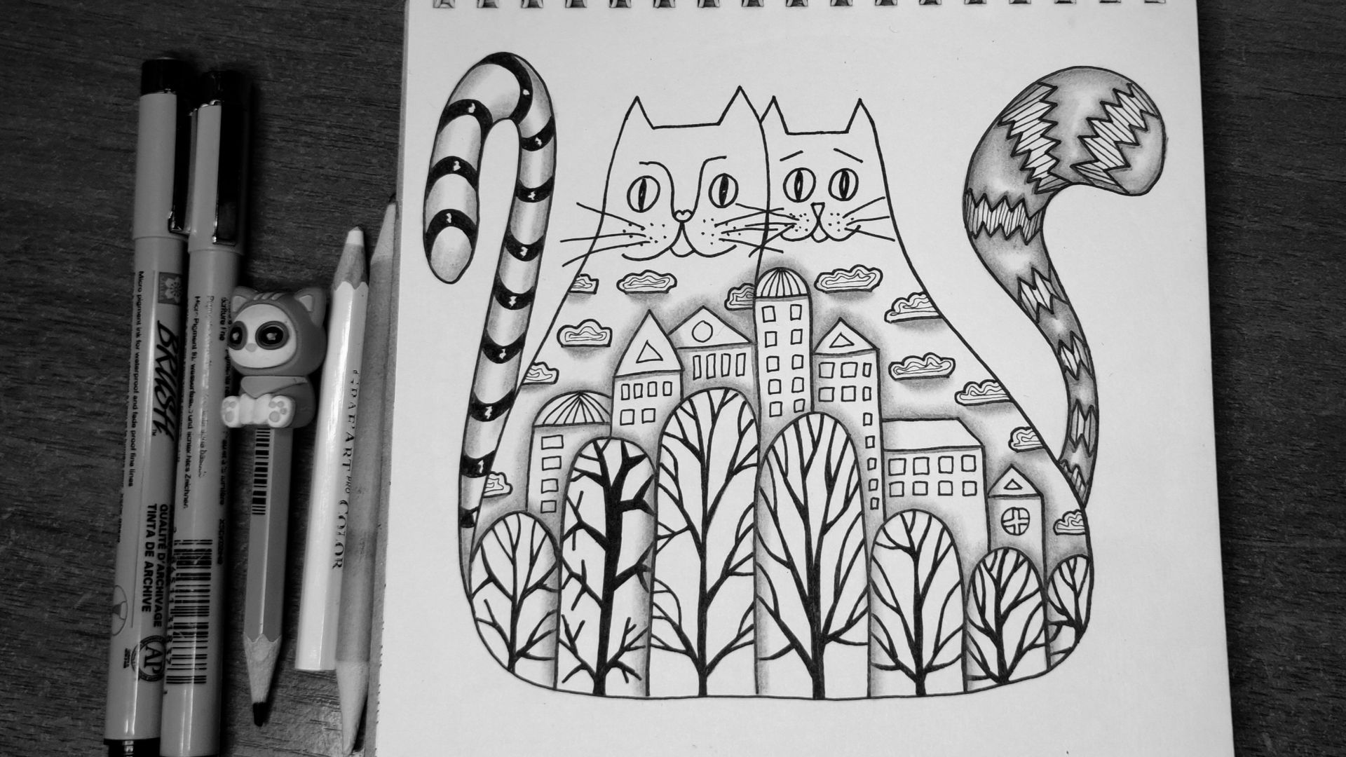 ЗенАрт Мультяшные котики