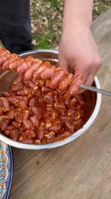 сердечки на костре