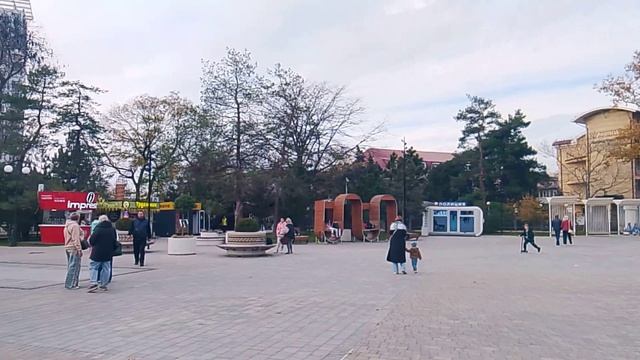 Театральная площадь в анапе