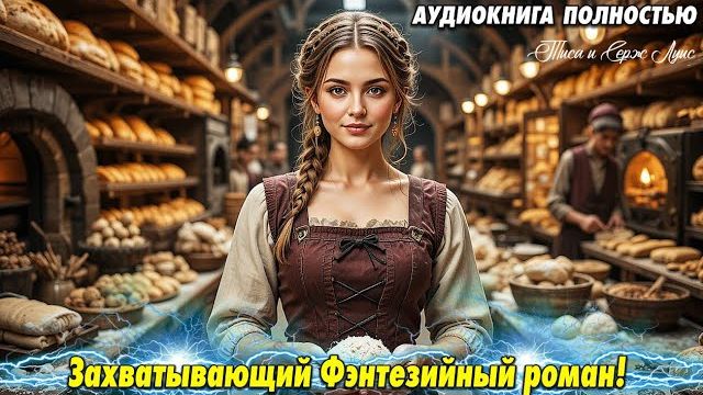 🎧 Эпическая АУДИОКНИГА ❤️ Пекарня у трех дорог ❤️ БЫТОВОЕ ФЭНТЕЗИ АудиоКниги - Любовное Фэнтези