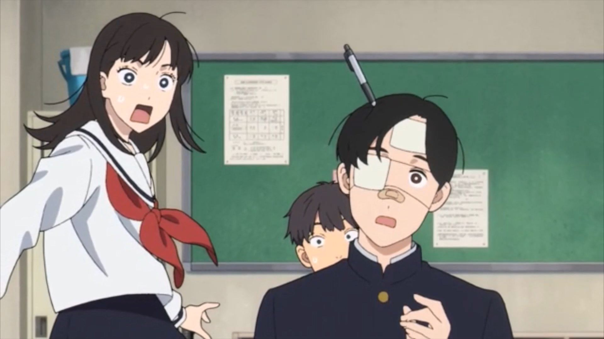 Юная тяночка пытается сблизиться с одноклассником) "Обы4Nые дни Яно"