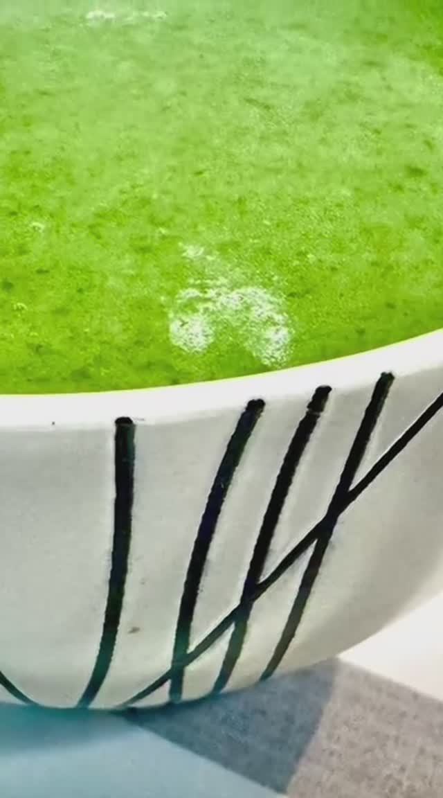 Полезный суп-пюре из шпината!