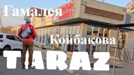 Тараз - прогулка по Гамалея и Койбакова
