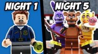 Лего Я собрал Пять Ночей с Фредди из конструктора LEGO