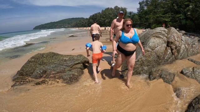 часть 11 завершающая. Пляж Най Хон и Отель с кувшинками.