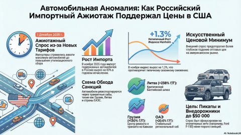 Автоэкспорт США: Тарифный Ажиотаж и Рыночный Арбитраж 4Q 2025