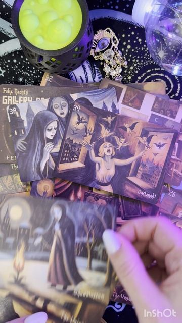 Распаковка✨ Felix Nachts Gallery of Hallujunations oracle