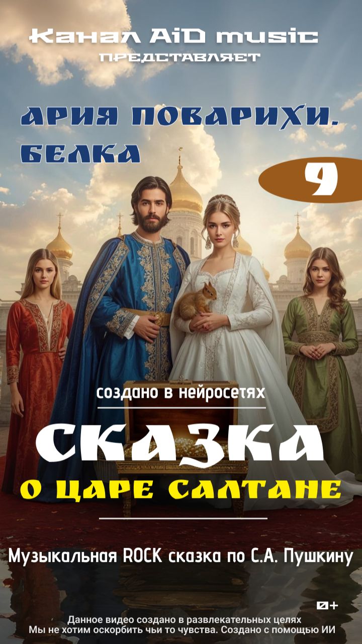 Ария поварихи. Царь Салтан. Рок опера [ИИ]