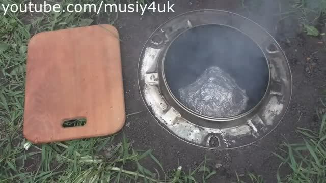 ЗАКОПАЛ БАРАБАН в огороде! СУПЕР ИДЕЯ для дома!