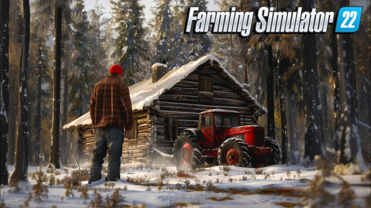 🚜 Farming Simulator 22. День Рождения Волчицы. И настроение для нее. 🚜