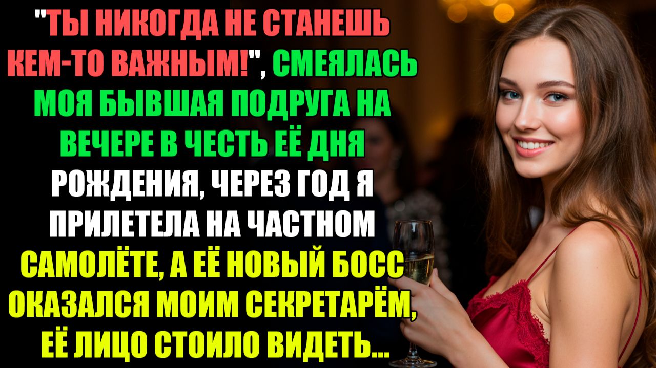 "ТЫ ПРОСТО МУСОР!" - СМЕЯЛАСЬ БЫВШАЯ ПОДРУГА НА ВЕЧЕРЕ В ЧЕСТЬ ЕЕ ДНЯ РОЖДЕНИЯ... l ИСТОРИИ ИЗ ЖИЗНИ