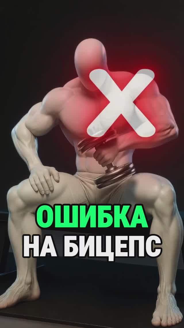 Ошибка на бицепс, которая снижает эффект