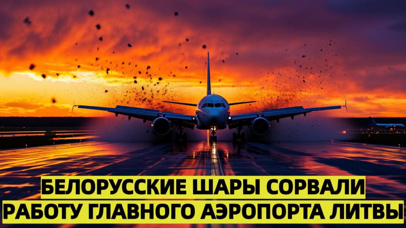 Воздушные шары из Белоруссии парализовали работу аэропорта в Литве