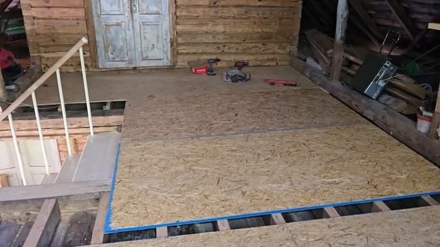 Старый дом меняется — ремонт за копейки своими руками, мечтаю об окнах #хочувдеревню #хутор