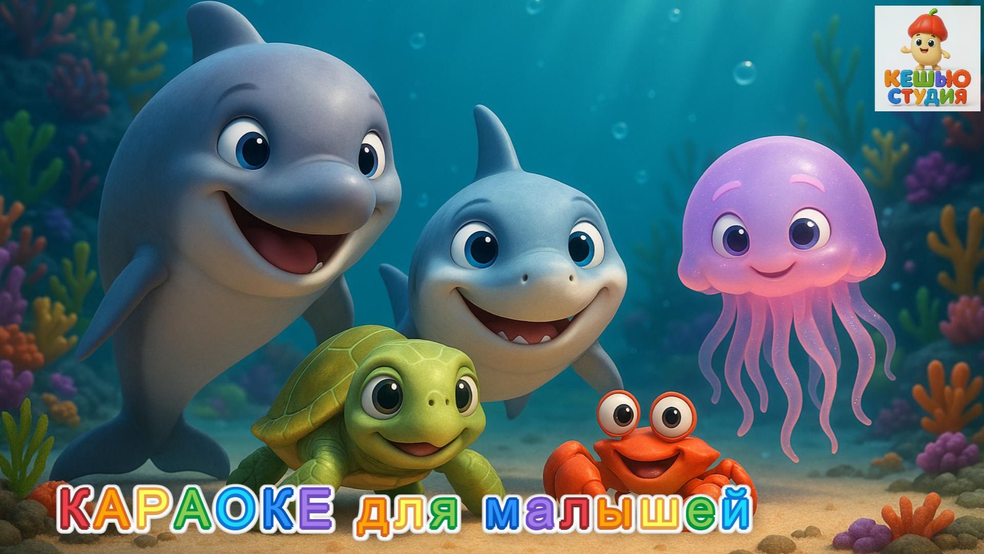 Морская компания: Зубик, Клац, Тута, Кики и Феля - Сборник караоке для малышей