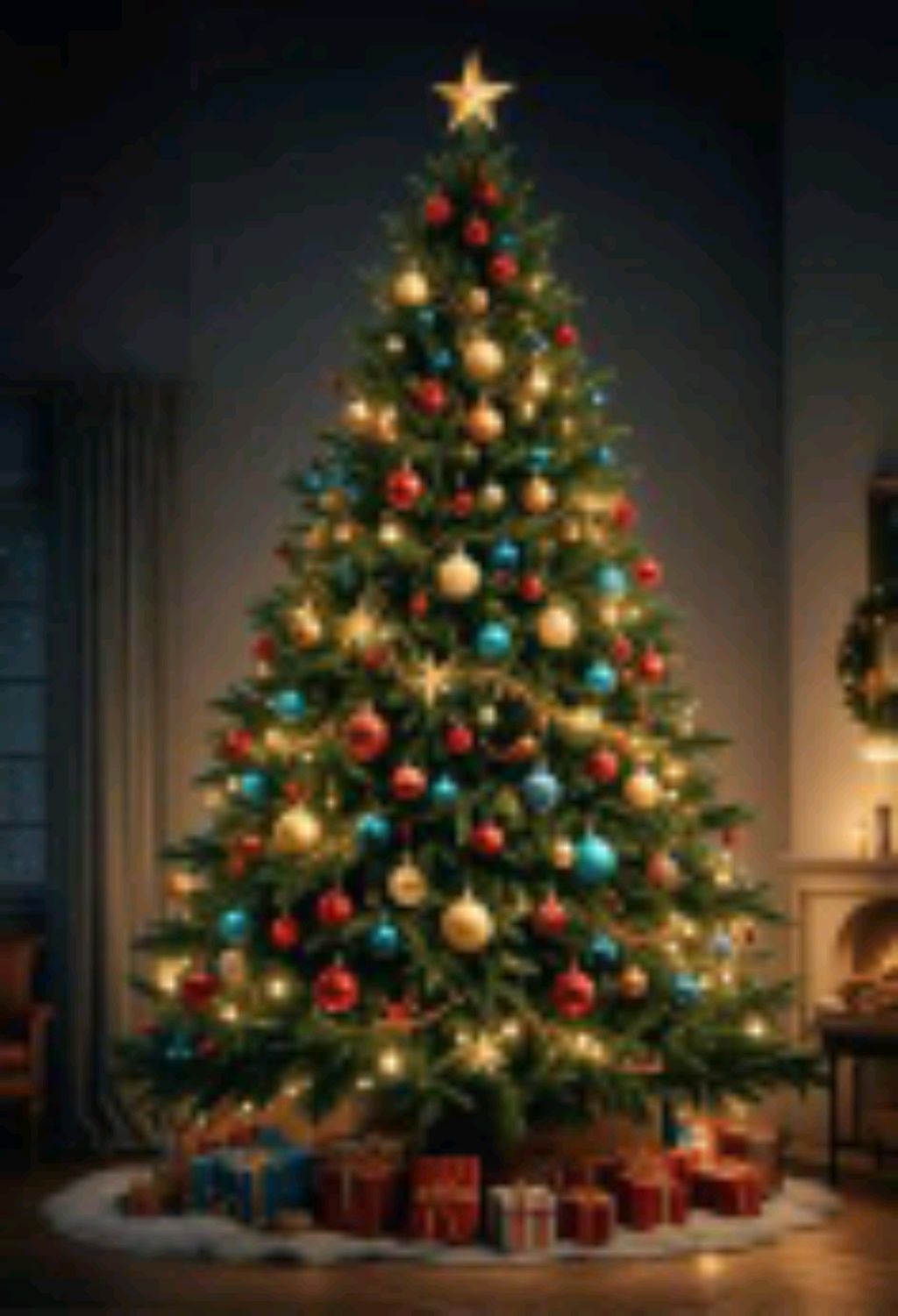 наряжаем ёлку.🌲