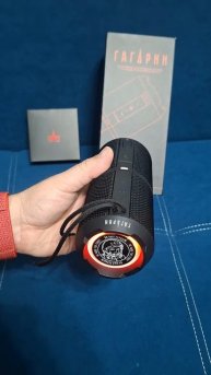 Портативная блютуз колонка с радио от компании Урал Гагарин ГР-001