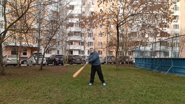 Разминка с двуручной булавой весом 6.6 кг (6)