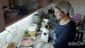 Сельские будни матушки.Рыбные котлеты из щуки.Цельнозерновой хлеб 👍