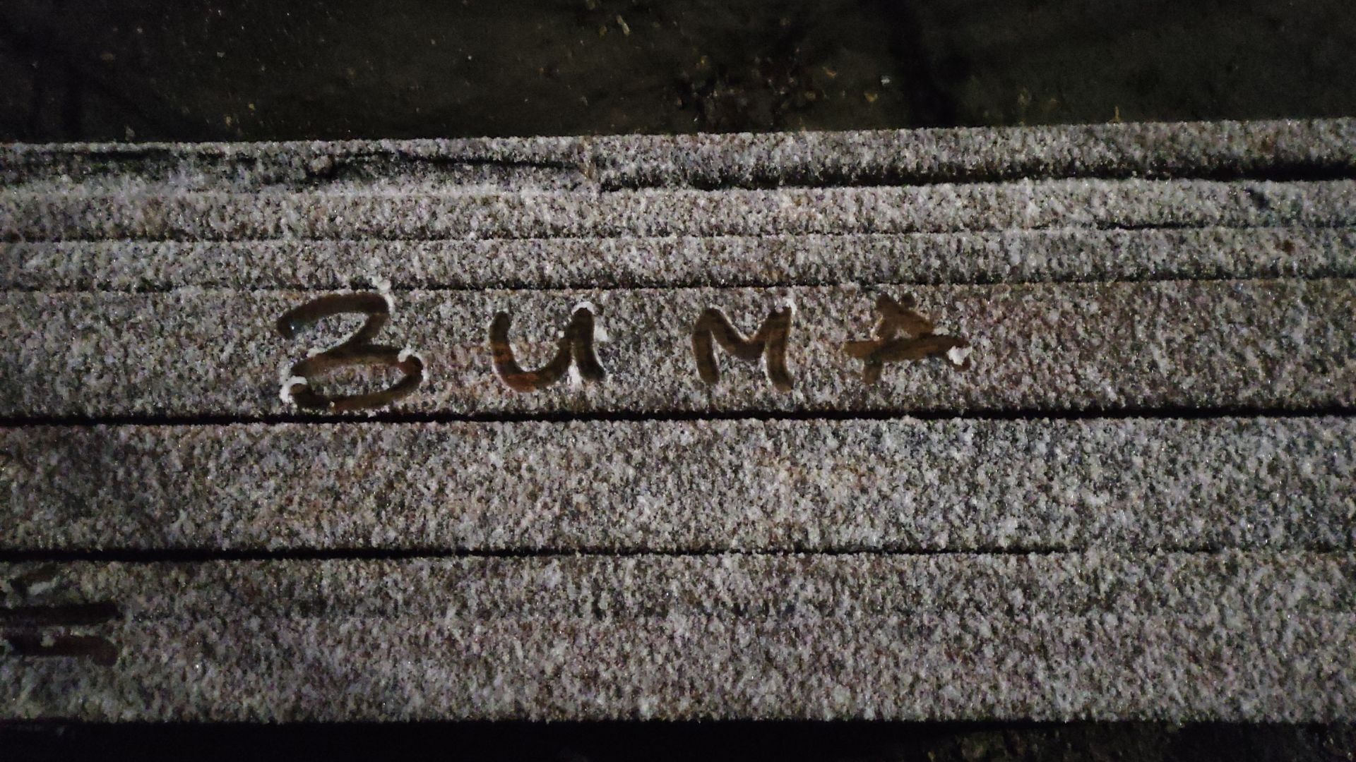 Попрощалась с нами осень