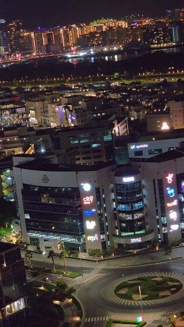 ночной Дубай