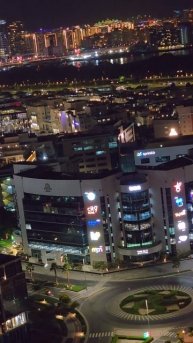 ночной Дубай