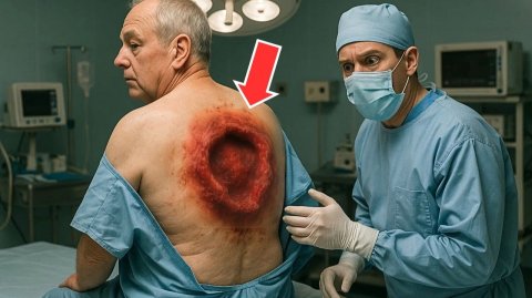Мужик жаловался на боль под лопаткой, а когда пришел на осмотр, все врачи замерли от увиденного!