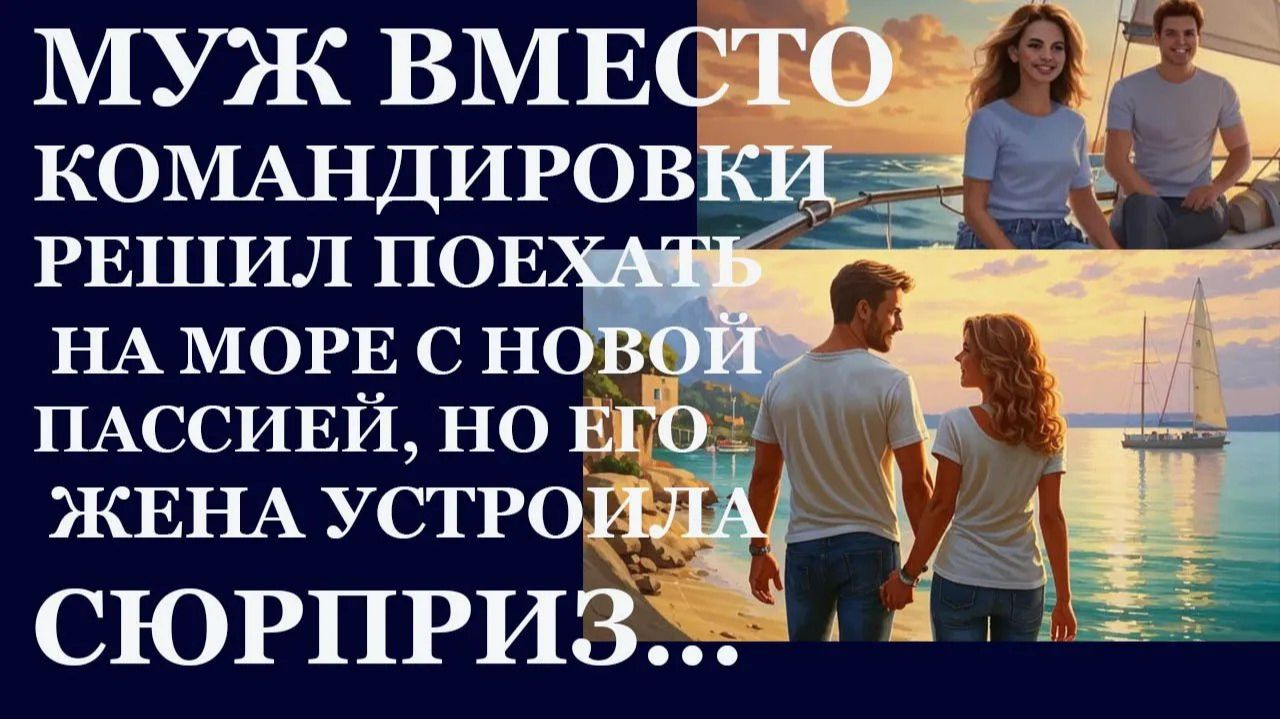 Истории из жизни| Муж вместо командировки решил поехать на море... |Аудио рассказы|Жизненные истории