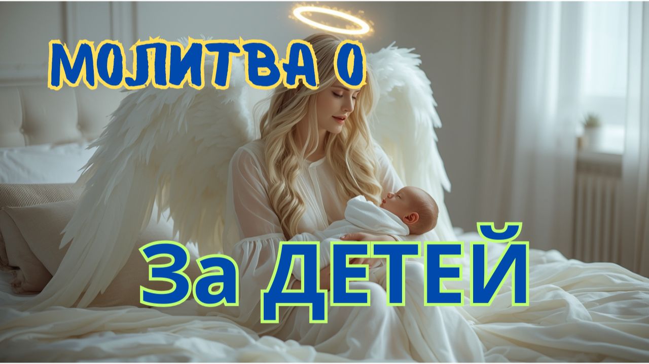 Молитва о защите детей — слушают миллионы родителей