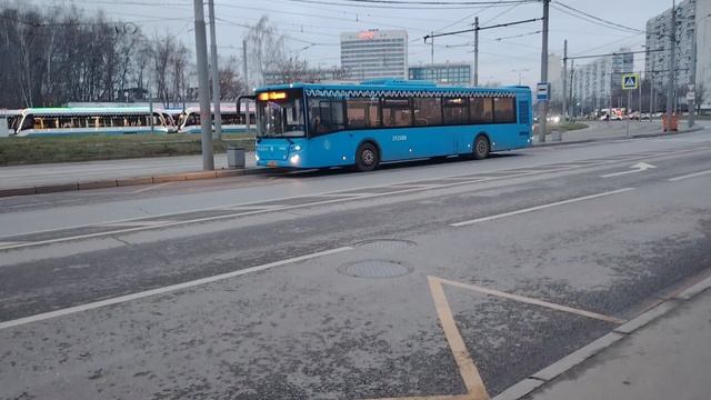 Автобус ЛиАЗ 5292 борт 192588, маршрут 640