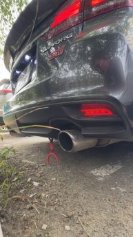 выхлоп STI Subaru Levorg 2017