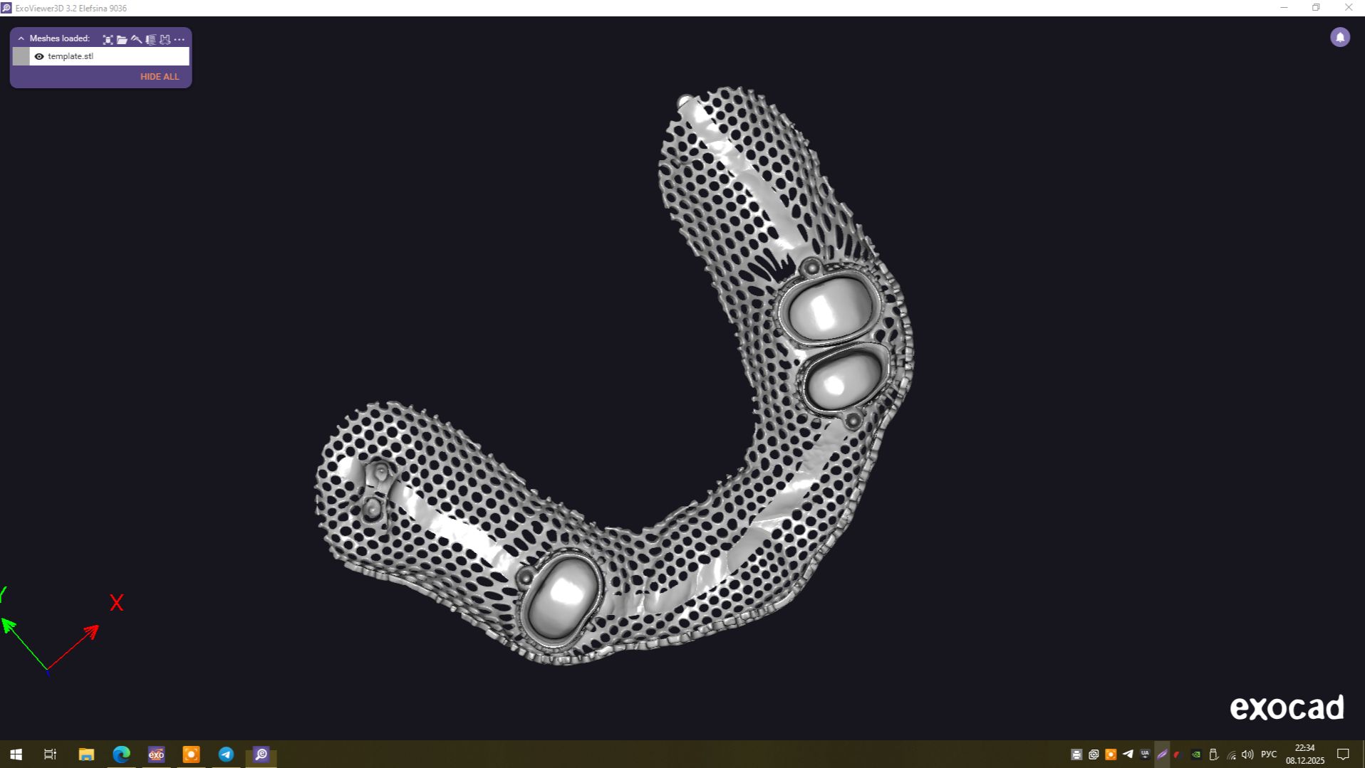 Моделируем каркас бюгеля