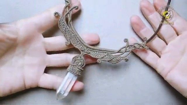 Macrame by Afeng 2025-11Macrame Tutorial Macrame Necklace 会一点的Afeng Original Design [get.gt]