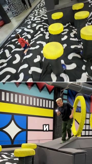 Полоса препятствий от первого лица 😃