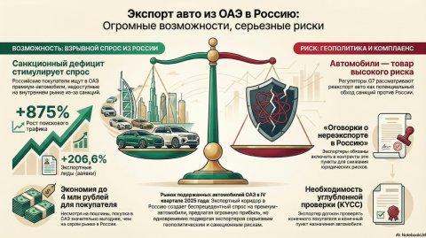 Арабский транзит: Премиум-автомобили, санкции и риски