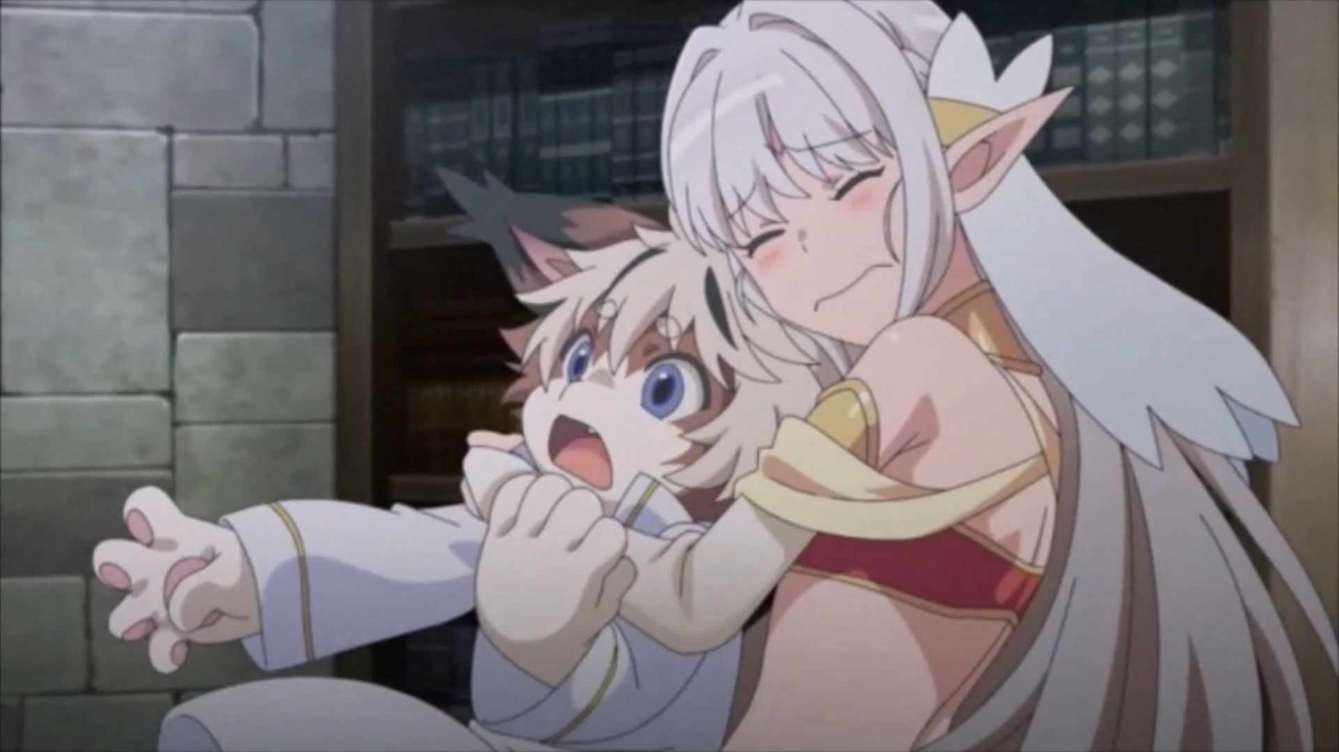 Наглая эльфийка захотела услышать мяуканье котопацанчика) "Dобро пожаловать в Японию, госпожа Эльф!"