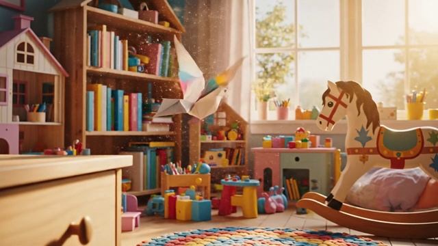 Ожившие оригами от Veo3