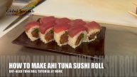 🍣 Ролл из сухого выдержанного тунца (Ahi) — Пошаговый метод от шефа Джошуа