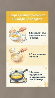 Как приготовить идеальный омлет