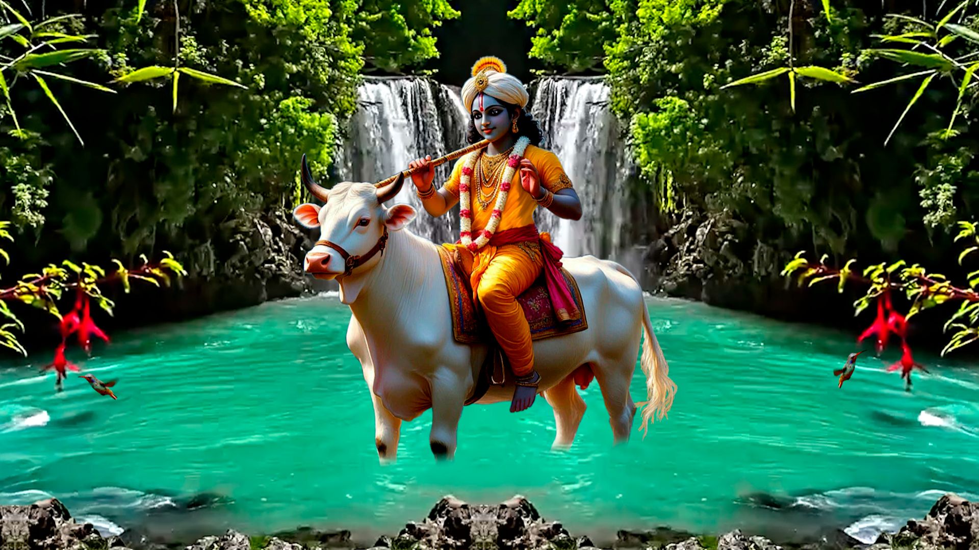 🕉️🙏 МАХА - МАНТРА ХАРЕ КРИШНА ХАРЕ РАМА (в стиле регги ) 🧘😇🙏