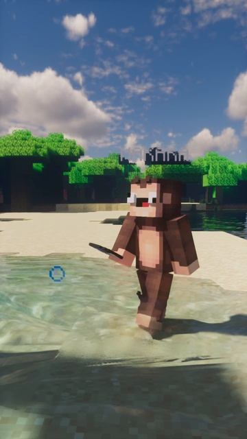 ПОРТАЛЬЧИК В РАЙ😇🪽#minecraft #майнкрафт #видеоигры #монкей