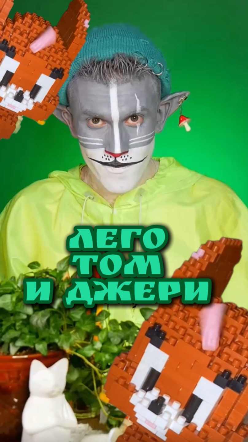 Кот Учёный и Лего кот 🐱